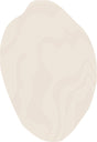 TOV 309 Polypropylene Fabric - Ivory Organic Irregular Shape, Warm Mocha Accents (3 Sizes)