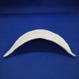 Lady'S 3 Ply Shoulder Pads Fabric - White, Grey, 9" Length X 4.5" Wide X .25" Thick