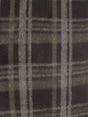Tartan Plaid Polar Fleece Fabric Olive/Black Sold By The Yard