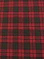 Tartan Plaid Uniform Apparel Flannel Fabric Red Green Blue