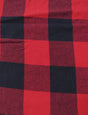 Buffalo Plaid Flannel Fabric Big Red Black by the Yard
