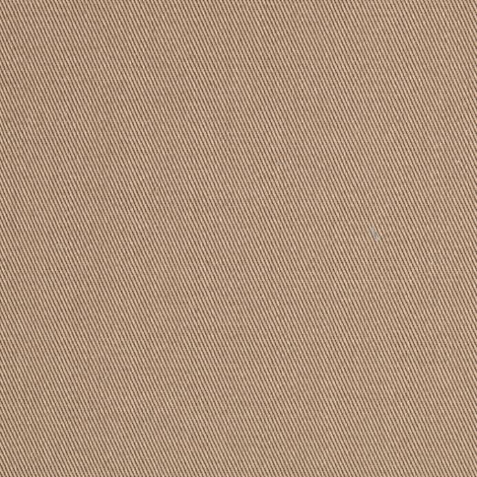 Khaki Poly Cotton Twill Fabric