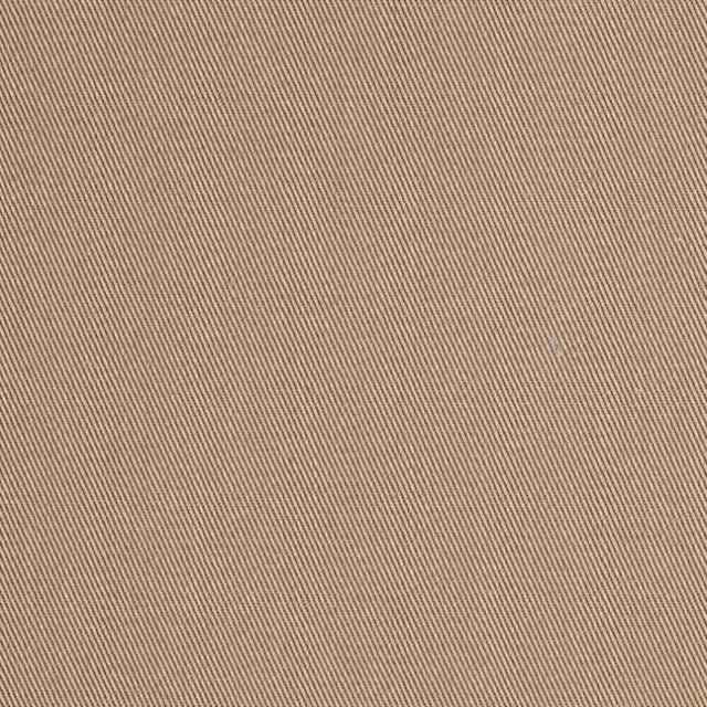Khaki Poly Cotton Twill Fabric