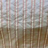 Tresse Silk Fabric - Multi-Colored Stripe, 54" Width (1 Yard)