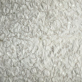 Trezza Floral Embroidered Silk Fabric - Antique Gold, Dusk, Olive, Pewter, 54" Width (1 Yard)