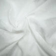 Trinity Polyester Fabric - Solid Sheer, White, 126" Width (1 Yard)