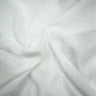 Trinity Polyester Fabric - Solid Sheer, White, 126" Width (1 Yard)