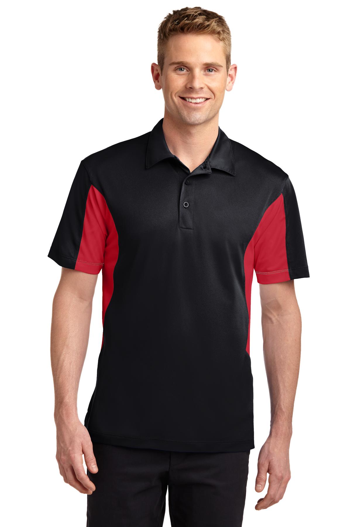 Sport-Tek® Tall Side Blocked Micropique Sport-Wick Polo