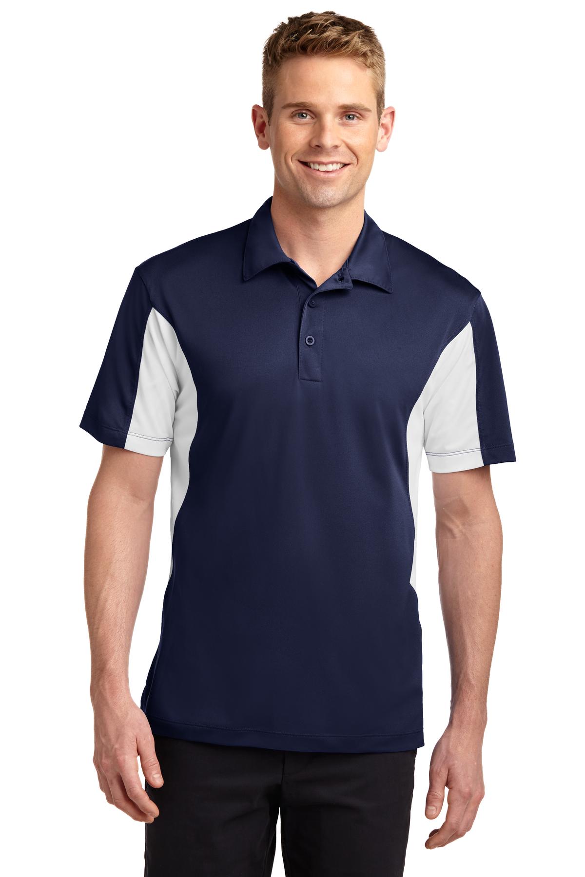 Sport-Tek® Tall Side Blocked Micropique Sport-Wick Polo