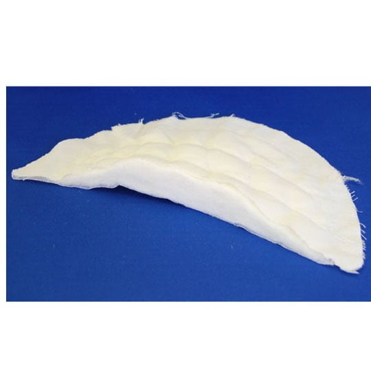 Alteration Pad Covered With Muslin And Pellon - White, 5/8" Width