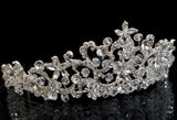 Silver Crystal Rhinestone Tiara