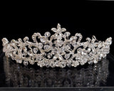 Silver Crystal Rhinestone Tiara