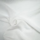 Tucker Solid Sheer Polyester Fabric - White, 126" Width (1 Yard)