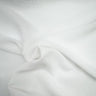 Tucker Solid Sheer Polyester Fabric - White, 126" Width (1 Yard)