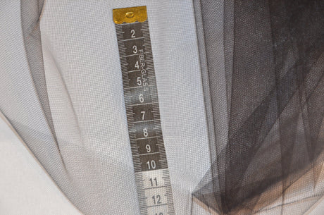 Bridal Tulle Illusion Nylon Tulle Fabric - Sheer Soft Bridal Veil, 108" Width (50 Yard Bolt)
