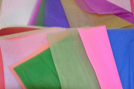 Bridal Tulle Illusion Nylon Tulle Fabric - Sheer Soft Bridal Veil, 108" Width (50 Yard Bolt)