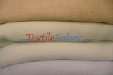 Extra Wide Turkish Sheer 100 Percent Polyester Fabric - Textured Linen-Look Sheer, 108" Width, White, Offwhite, Ivory, Champagne (1 Yard)