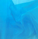 1 yarda de tela de organza transparente con brillo cristal, 60" de ancho, tela brillante 100% poliéster para moda, manualidades y decoraciones