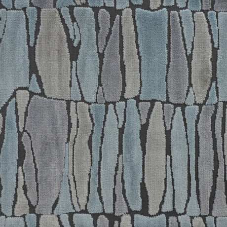 Cut Velvet Upholstery Fabric by the Yard - Twiggy Geometric Pattern