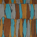 Cut Velvet Upholstery Fabric by the Yard - Twiggy Geometric Pattern