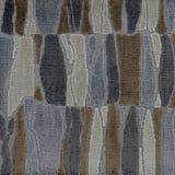 Cut Velvet Upholstery Fabric by the Yard - Twiggy Geometric Pattern