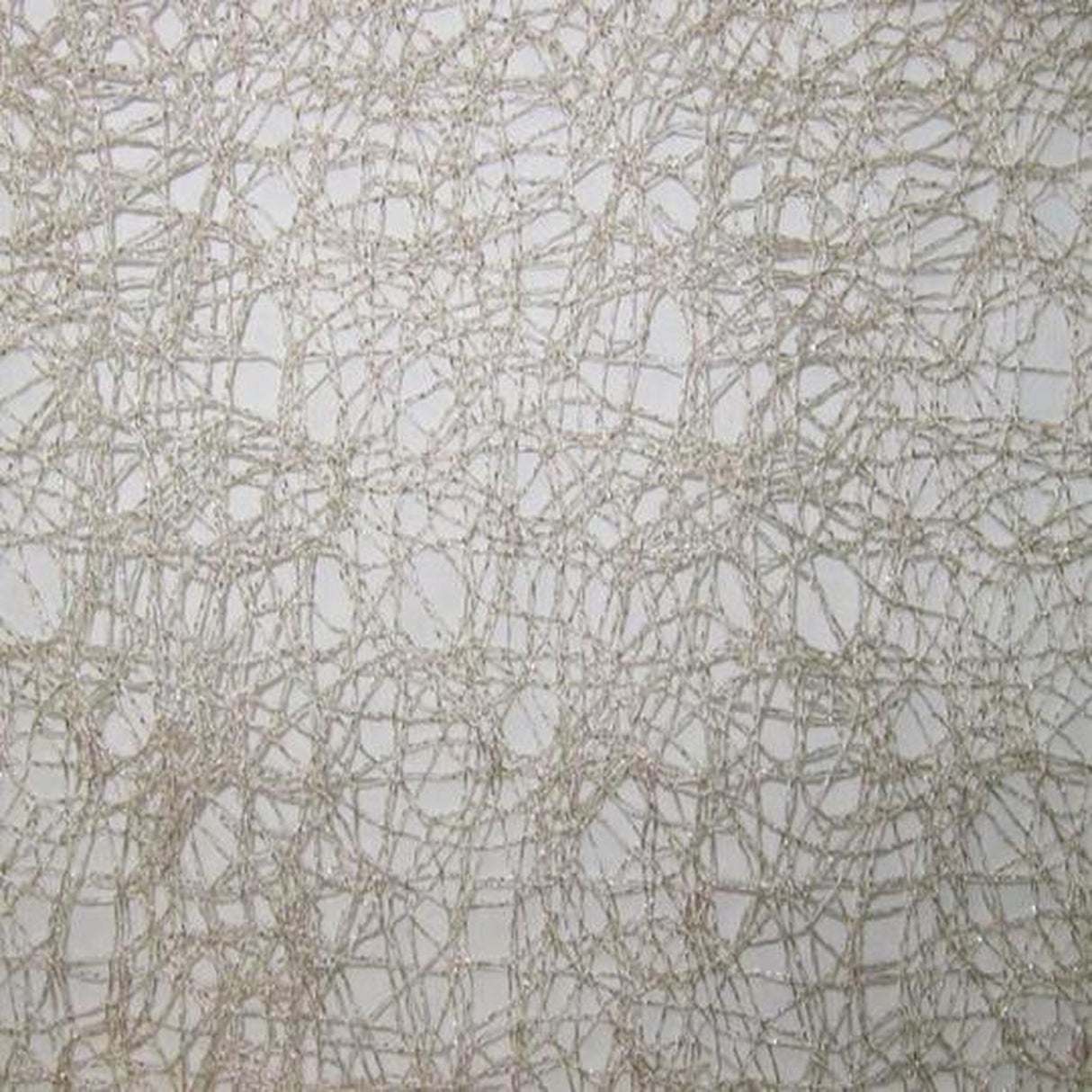 Twilight Fabric Polyester Fabric - Metallic Sheer Swirl Pattern, 110" Width (1 Yard)