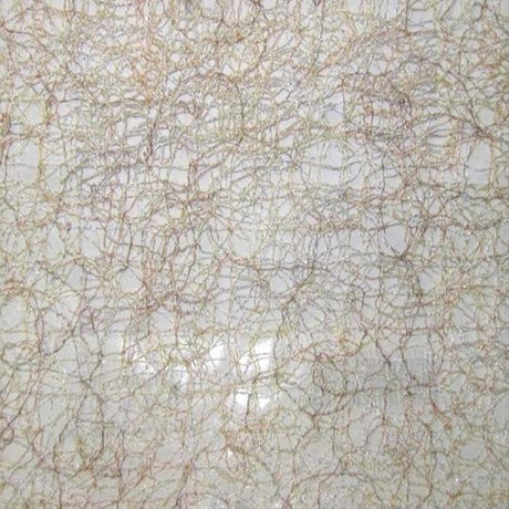 Twilight Fabric Polyester Fabric - Metallic Sheer Swirl Pattern, 110" Width (1 Yard)