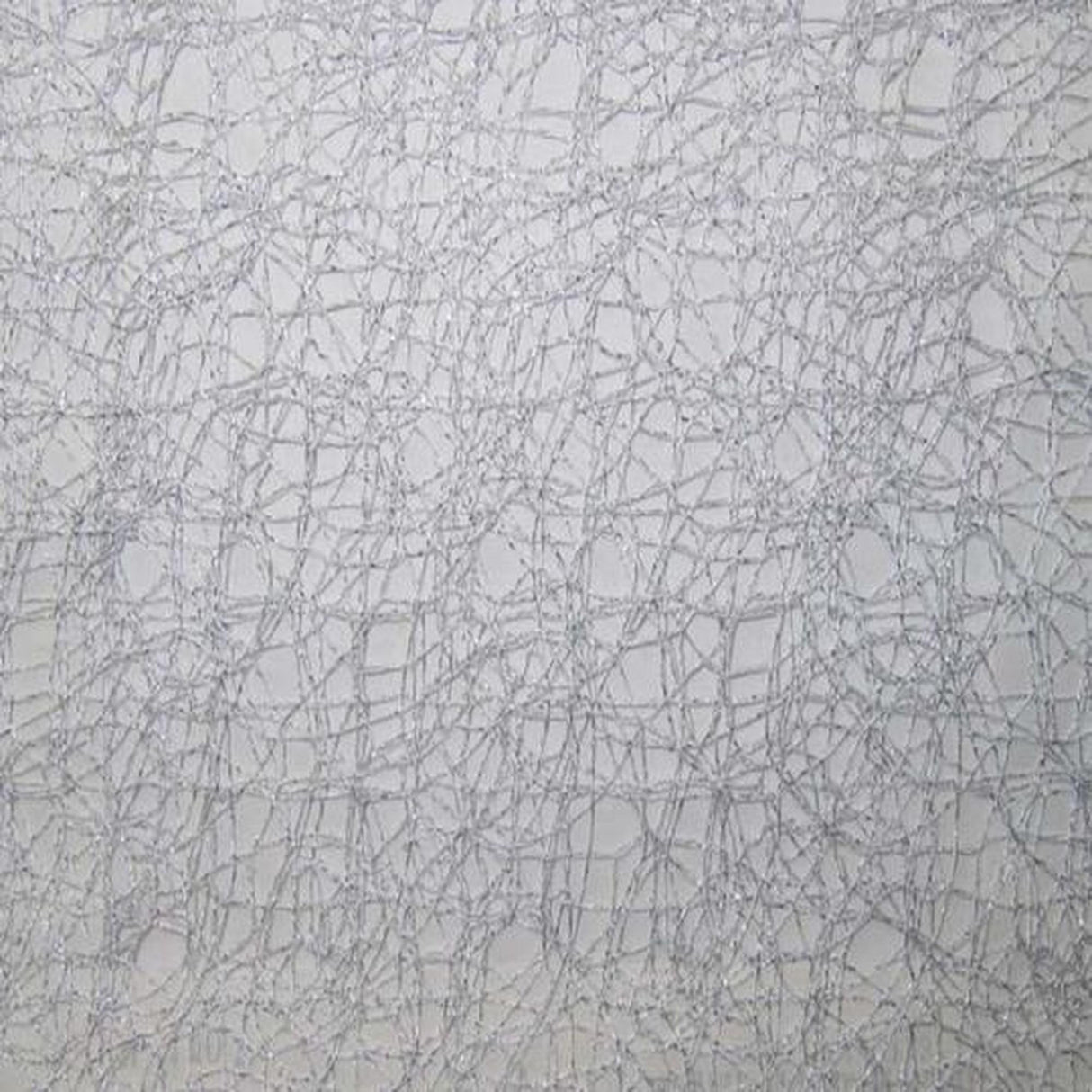 Twilight Fabric Polyester Fabric - Metallic Sheer Swirl Pattern, 110" Width (1 Yard)