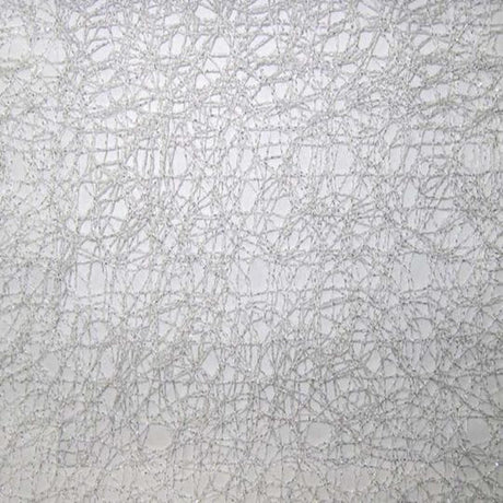 Twilight Fabric Polyester Fabric - Metallic Sheer Swirl Pattern, 110" Width (1 Yard)