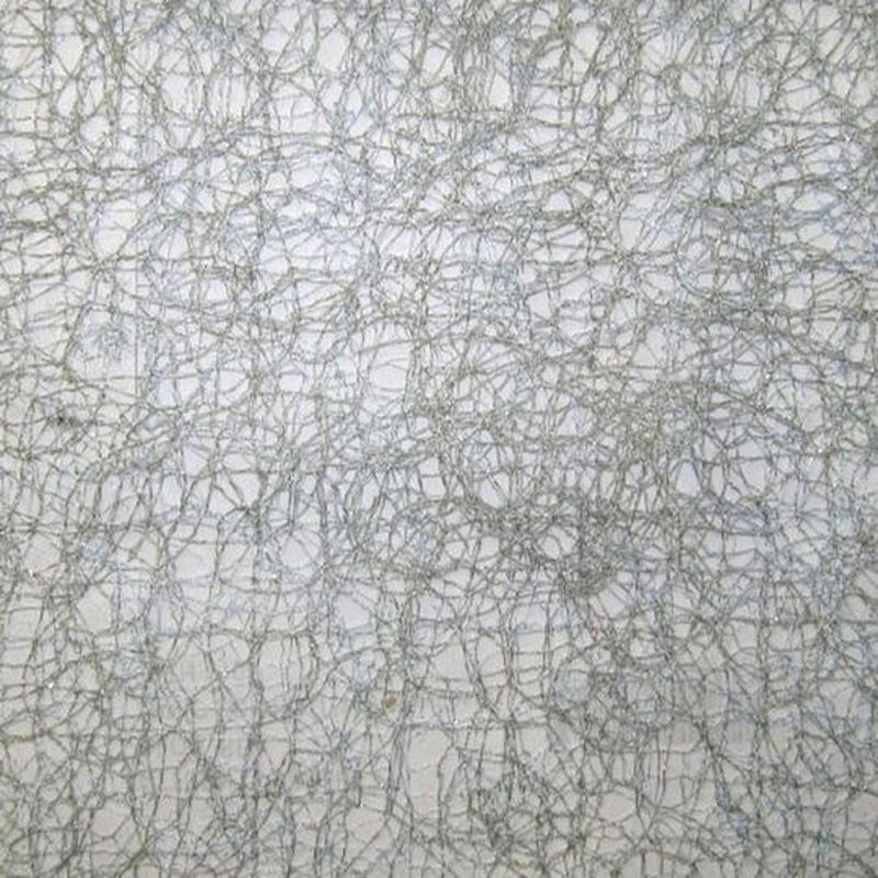 Twilight Fabric Polyester Fabric - Metallic Sheer Swirl Pattern, 110" Width (1 Yard)