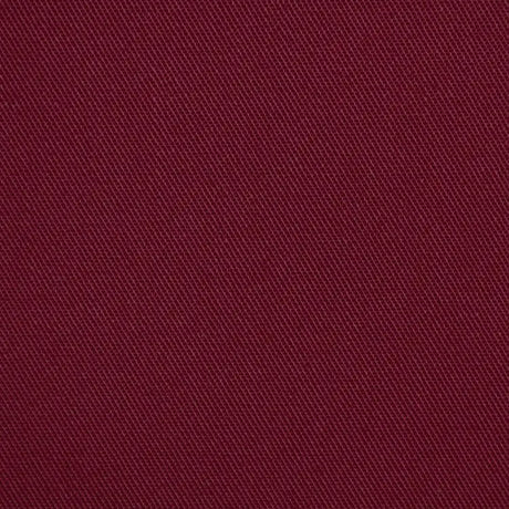 Burgundy Poly Cotton Twill Fabric