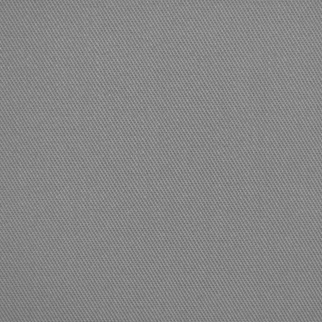 Gray Poly Cotton Twill Fabric