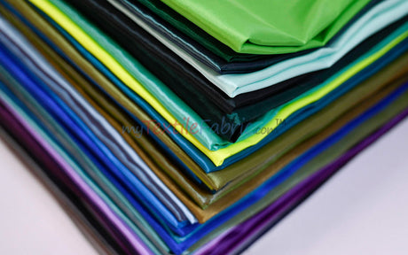 Two Tone Taffeta Polyester Fabric - Solid Colors, 58/60" Width (1 Yard)