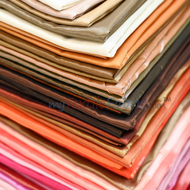 Two Tone Taffeta Polyester Fabric - Solid Colors, 58/60" Width (1 Yard)