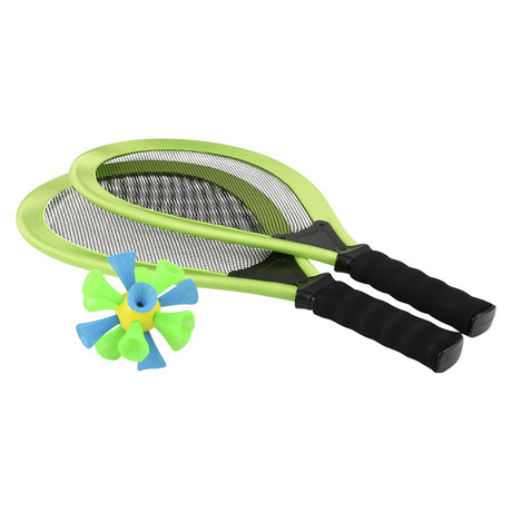 Jumbo Badminton Racket And Bouncy Birdie (1 Set)