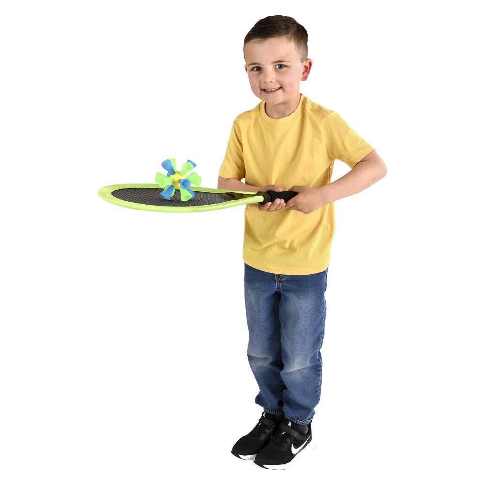 Jumbo Badminton Racket And Bouncy Birdie (1 Set)