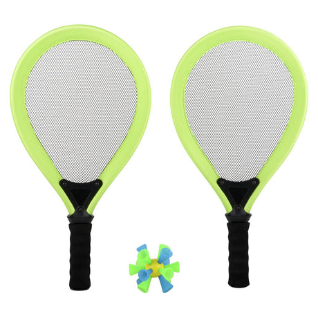 Jumbo Badminton Racket And Bouncy Birdie (1 Set)