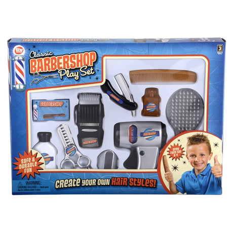 Barber Role Play Set (10 Pc)