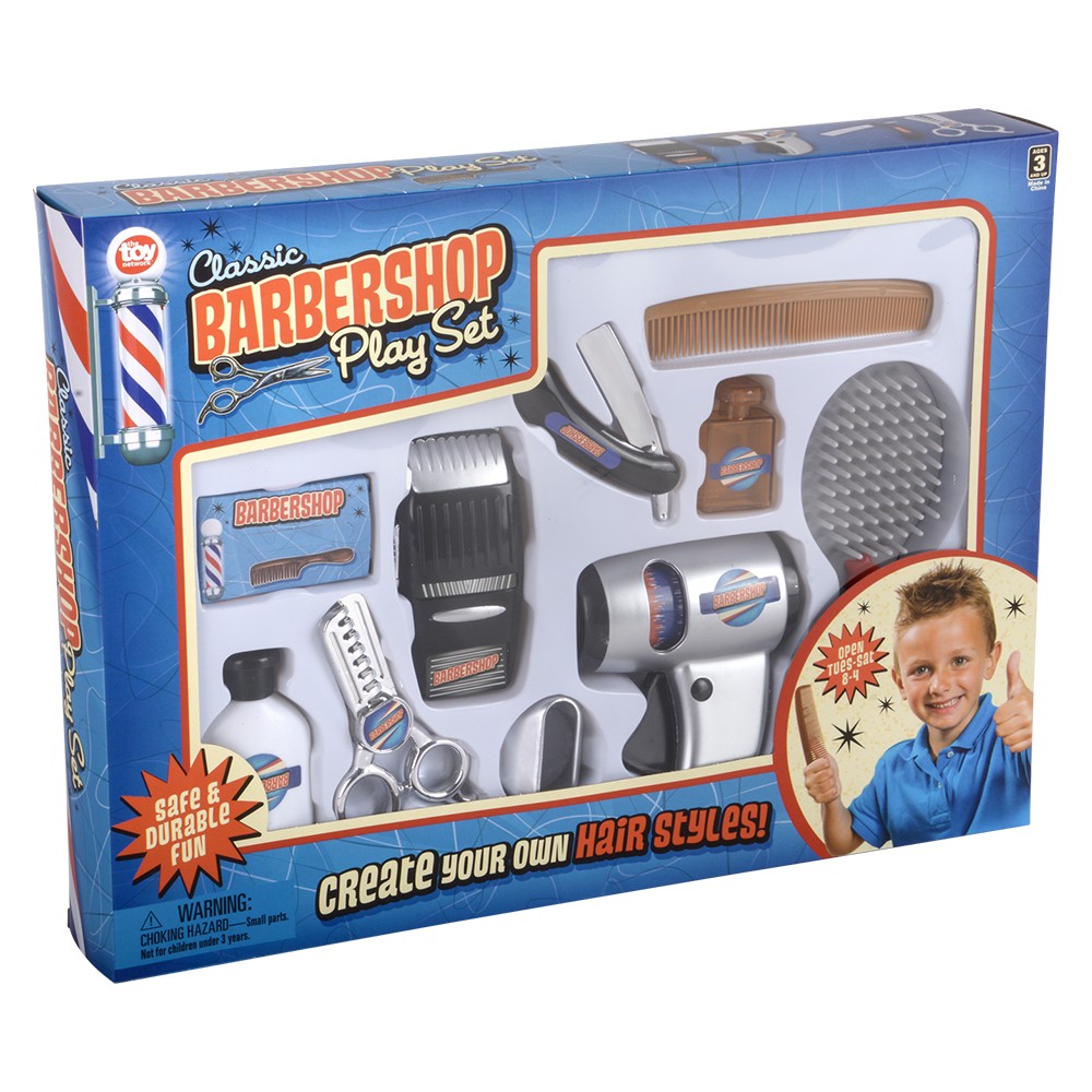 Barber Role Play Set (10 Pc)