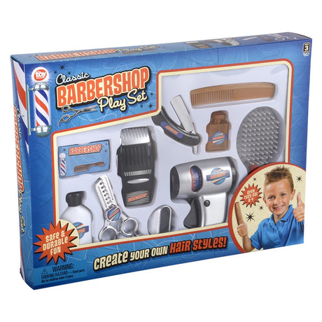 Barber Role Play Set (10 Pc)