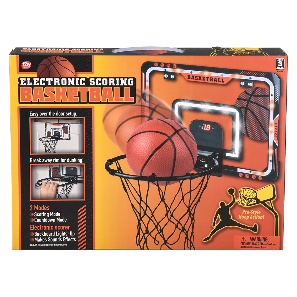 Electronic Over The Door Basketball Set (1 PC)