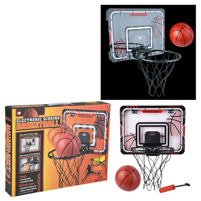 Electronic Over The Door Basketball Set (1 PC)
