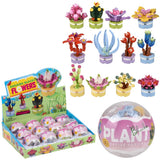 Building Block Flowers 2.5" 12ct (1 DSP)