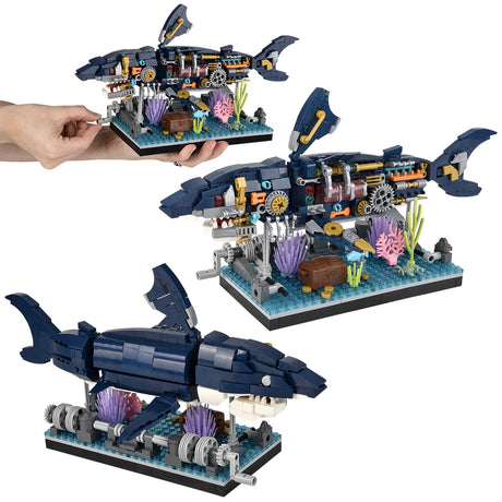 Building Block Shark Set 499pc