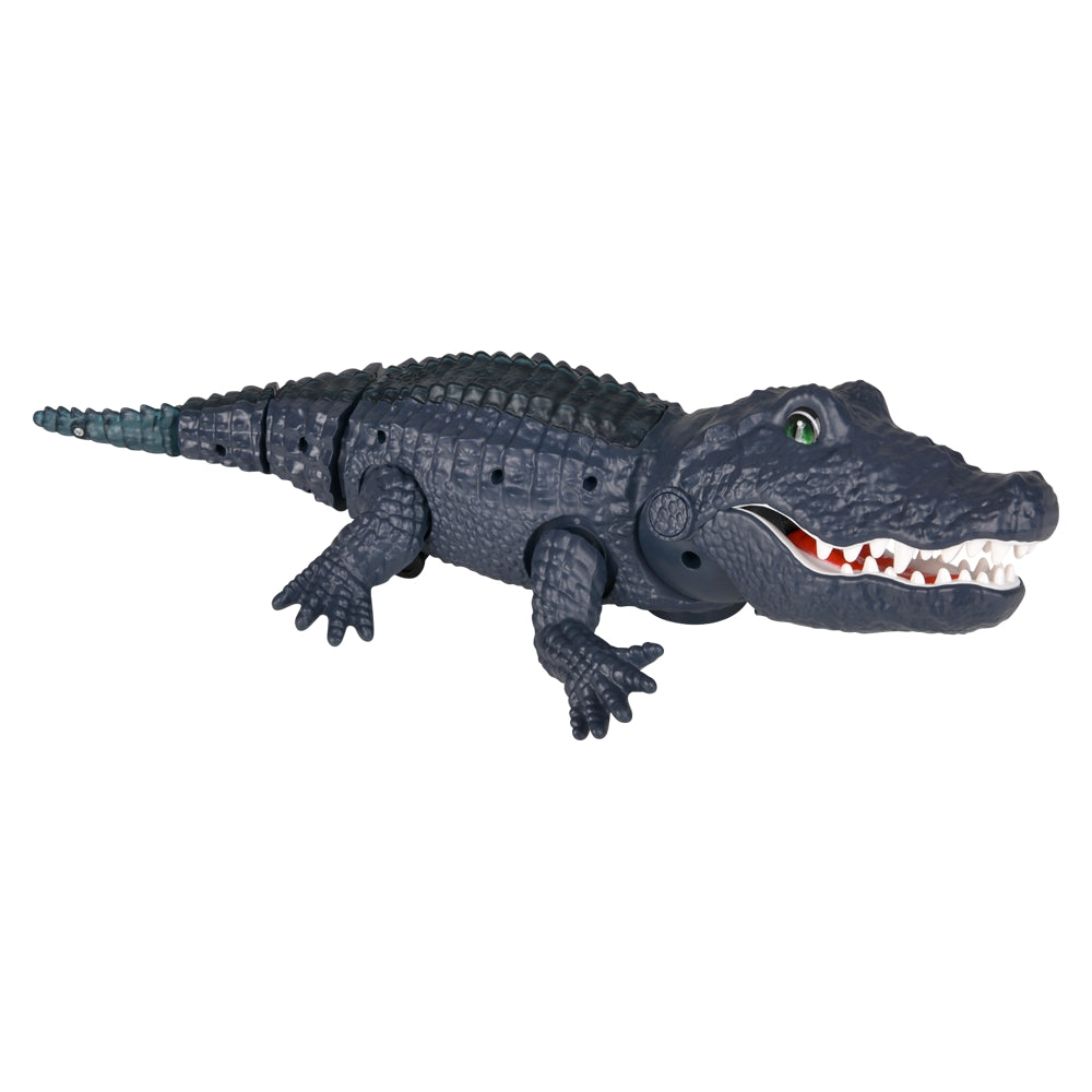 Light-Up Crawling Crocodile Toy