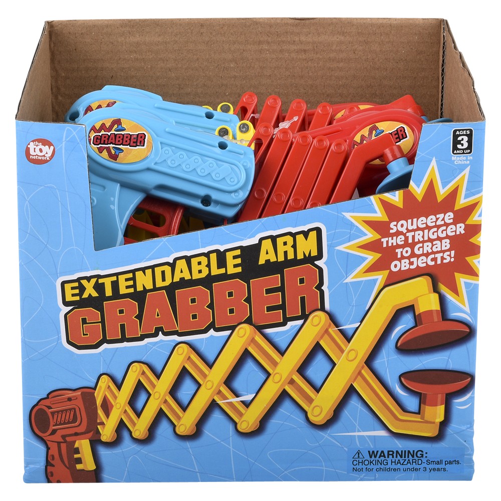 Extendable Arm Grabber Toy 6" (12 Pc Display)