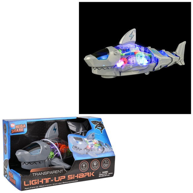 Light-Up Gear Shark (1 PC)