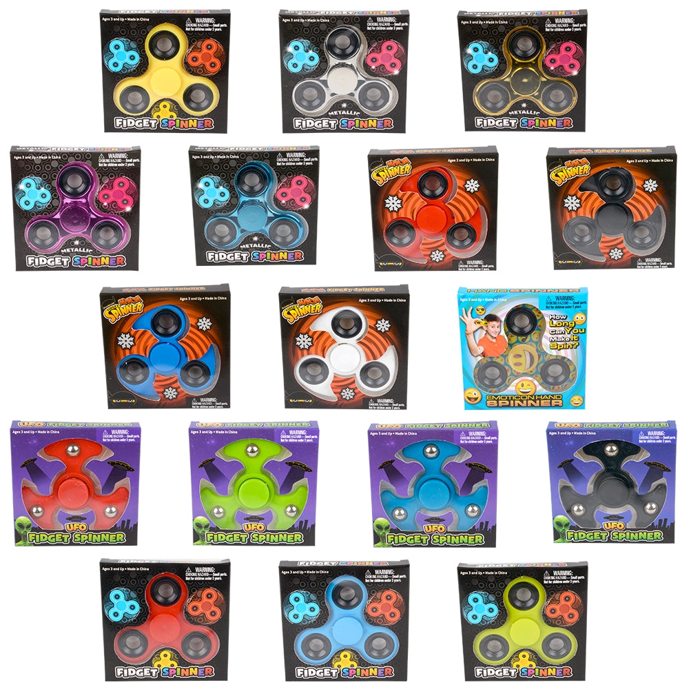 Fidget Spinner Assortment 50 Pieces