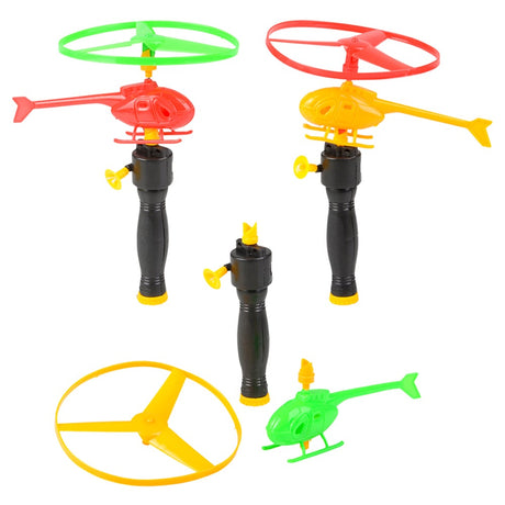 Flying Helicopter Rip Cord Launcher (1 DZ)