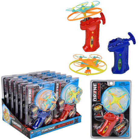 Drone Launcher Rip Cord Quad Drone Launcher 4" (12 PC Display)